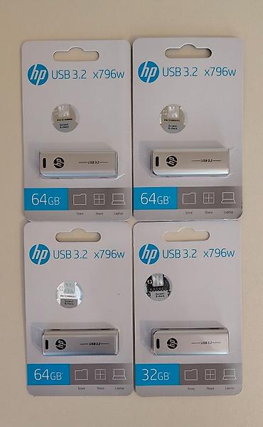 HP USB 3.2 flash Tək-təkdə satılır - Brend: HP - Model: x796w -