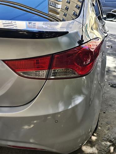 avtomobil aksesuarları: Hyundai Avante (Elantra) sedan – arxa hissə üçün aerodinamik spoyler — 1