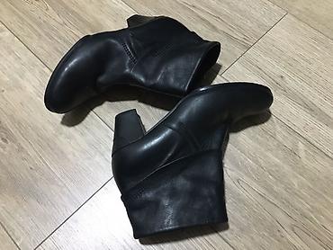 foot patch: Ботинки, 37.5, Gabor, Б/у, цвет - Черный, Самовывоз — 3