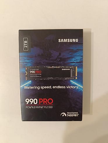 Накопитель для ПК, Б/у, Samsung, SSD, 2 ТБ, Для ПК