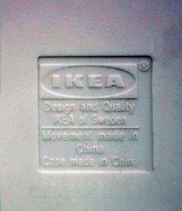 Satovi za kuću: IKEA NOJS Stoni sat/budilnik. Izuzetno REDAK. Čuveni IKEA-in stoni — 11