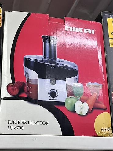 Соковыжималка центробежная Nikai NJ-8700 - Мощность: 600 Вт — быстрый