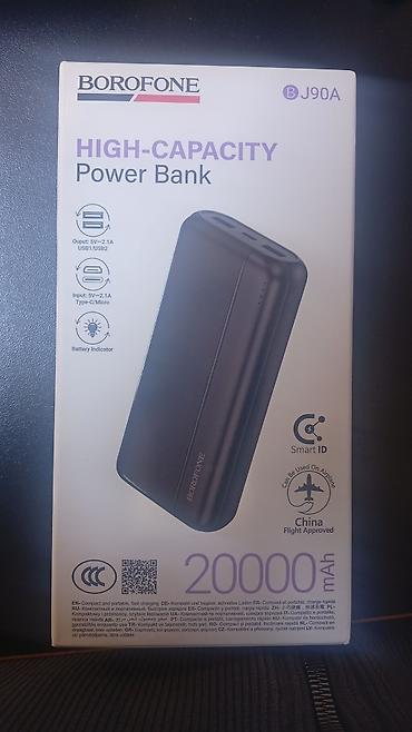 mini 4: Внешний аккумулятор BOROFONE BJ90A, 20000 mAh - Высокая емкость 20000 — 1