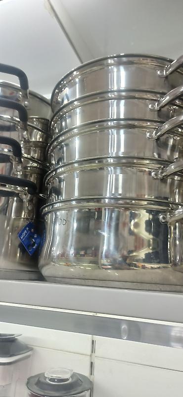 Пароварки: Кастрюли/тазы для варки на пару (мантоварки, пароварки многоярусные) — 9