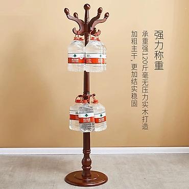 Вешалки: Напольная вешалка из массива дерева - Материал: натуральное дерево — 4