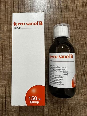 Личные вещи: Ferro sanol B, сироп, 150 мл. Описание: - Железо с добавлением — 1