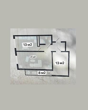 кен булун: 2 бөлмө, 70 м², Төмөнкү Джал (Джал-23) Элитка, 10 кабат, ПСО (өз алдынча бүтүрүү) — 8
