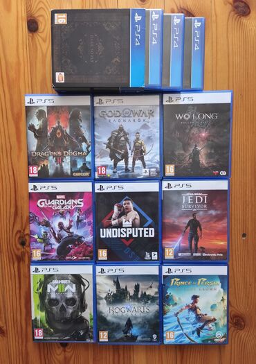 Daş yunu: PS5 Prince of Persia - 25man PS5 Guardians of Galaxy - 25man PS4