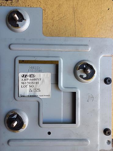 kia manitoru: Səs gücləndirici (usilitel)
JBL və MOBİS
KİA, HUNDAY uçun
Original — 1