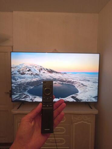 телевизор бишкек: Samsung AU7100 65 дюймов UHD 4K Гарантия + коробка всё есть любая