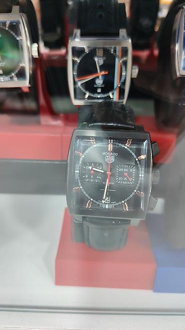 monaco: TAG Heuer Monaco kolleksiyasından kişi qol saatları - Korpus: kvadrat — 8