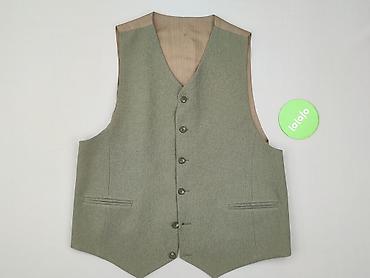 cool: Męska kamizelka elegancka - Krój: klasyczny, zapinana na 5 guzików z — 2