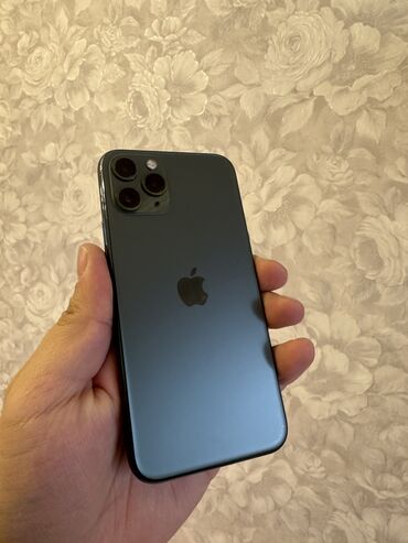 21 ultra: IPhone 11 Pro, Б/у, 256 ГБ, Зеленый, Защитное стекло, 76 %