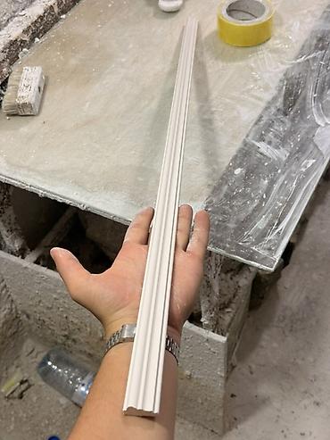 şifi: Gips karniz/profil – dekorativ tavan-divar keçidi üçün - Material — 6