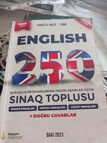 Тесты: Məhsul: “English 250 – Buraxılış imtahanlarına hazırlaşanlar üçün — 1