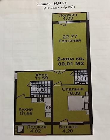 Недвижимость: 2 комнаты, 80 м², Технопарк Элитка, 1 этаж, ПСО (под самоотделку) — 2