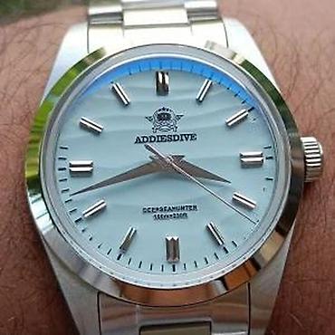 Ručni satovi: ADDIESDIVE AD2030 - 36mm - Plava - Seiko VH31 - MechaQuartz Potpuno — 11