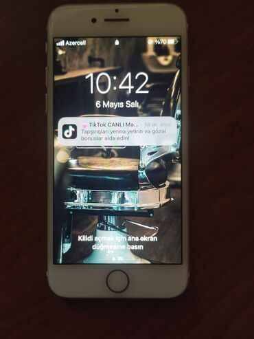 Apple iPhone: IPhone 7, 32 GB, Rose Gold, Barmaq izi