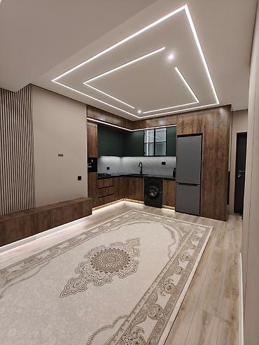 комнаты ысык кол: 2 бөлмө, 40 м², Элитка, 3 кабат, Евро оңдоо — 1