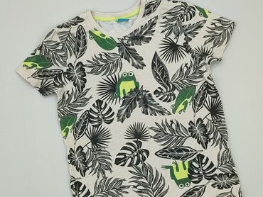 koszula jeansowa diverse: T-shirt, Little kids, 8 years, 122-128 cm, condition - Good