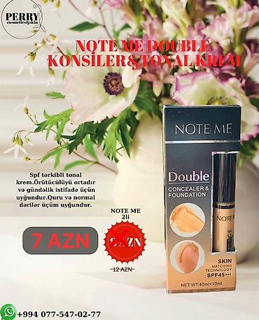 Üz makiyajı: Ənlik, Yeni, Ünvandan götürmə, Ödənişli çatdırılma, Rayonlara çatdırılma — 8