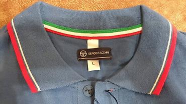 Футболки: Новое поло Sergio Tacchini Zuck Polo Shirt Mens, цвет Blue — 3