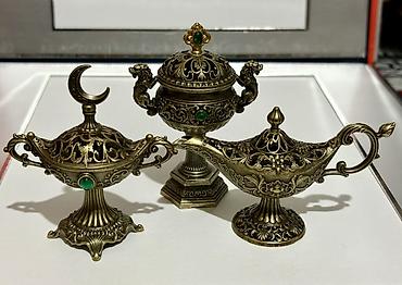 piknik seti: Fiqur, Metal, rəng - Qızılı — 1