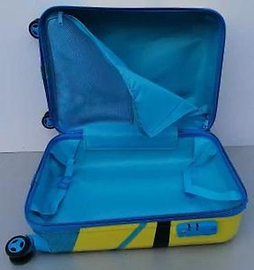 Rančevi, torbe i koferi: Dečji kofer na točkiće – Minions dizajn - Tvrda školjka sa sjajnom — 9