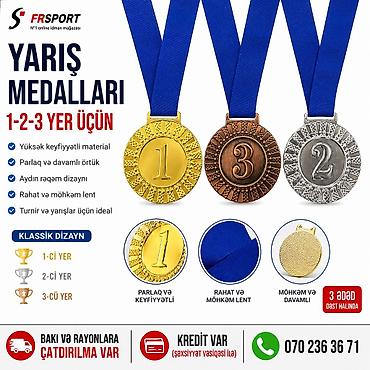 💥 medal, medallar ☝️ çeşid çoxdu, hər qiymətə medal var ✅ 7/24