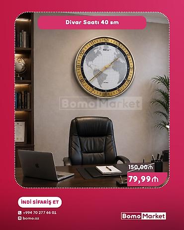Ev üçün dekor: Divar saatları — 1