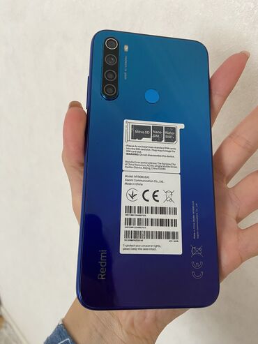 redmi 13 ultra qiymeti: Xiaomi 128 GB, rəng - Göy, 
 Barmaq izi, İki sim kartlı, Face ID