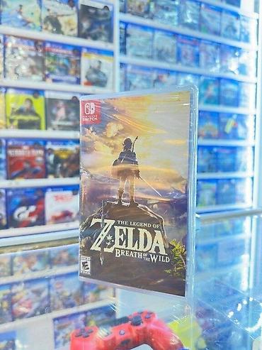 Nintendo Switch: Nintendo switch üçün "Zelda Breath Of The Wild" oyunu The Legend of — 1
