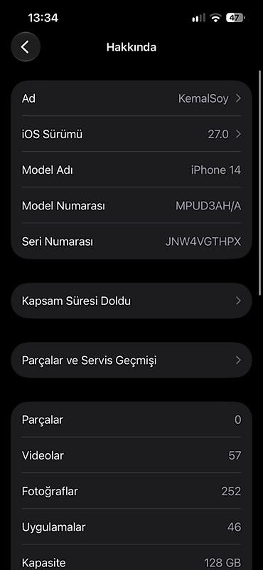 Apple iPhone: IPhone 14, 128 GB, Blue Titanium, Face ID — 6