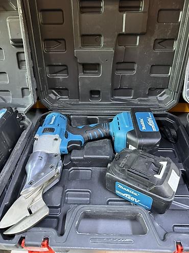 Аккумуляторные ножницы по металлу Makita 18V в кейсе. - Тип