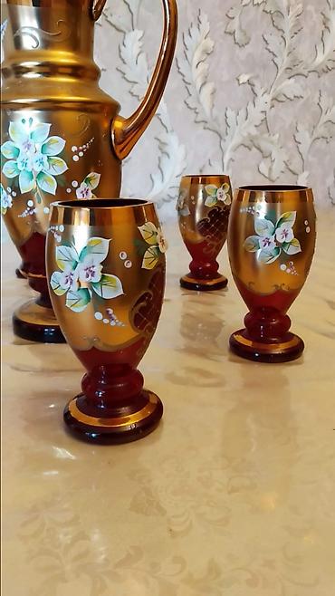 krep parca: Bohemia Crystal süfrə dəsti - Çexiya istehsalı, Bohemia Crystal — 3