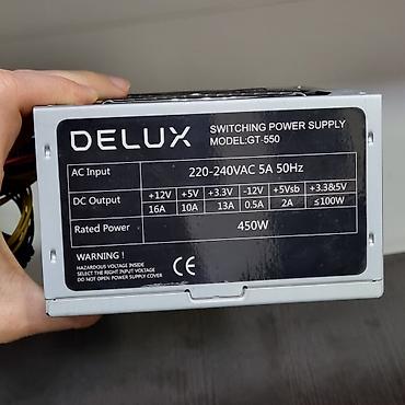 Блоки питания: Блок питания, Б/у, Delux, 450 Вт, 450 Вт — 3