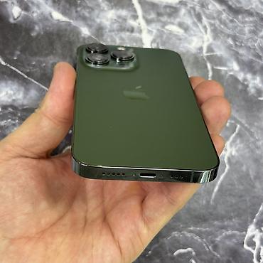 Apple iPhone: IPhone 13 Pro, Б/у, 256 ГБ, Зеленый, 100 % — 13