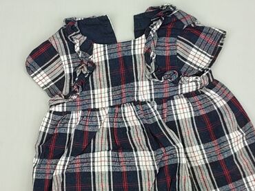 dopasowana sukienka na ramiaczkach: Dress, F&F, 9-12 months, condition - Good