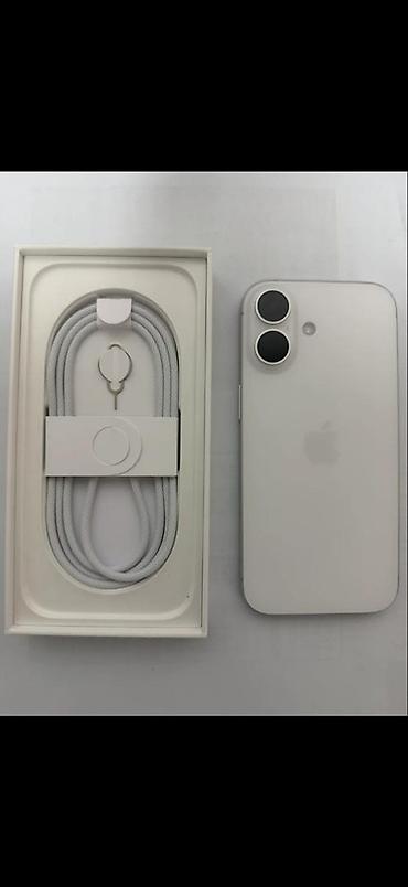 айвон 17: IPhone 17, Б/у, 1 ТБ, Белый, Коробка, В рассрочку, 100 % — 1