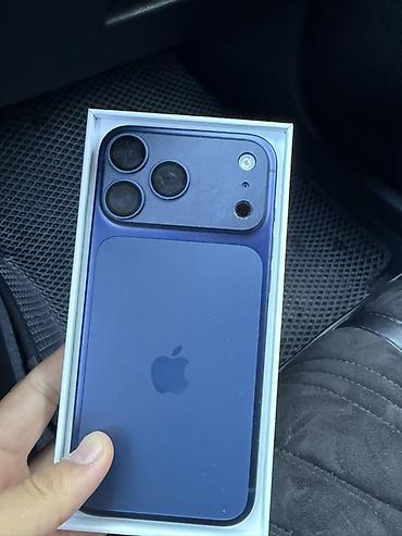 mini: IPhone 17 Pro Max, Б/у, 512 ГБ, Синий, Коробка, 99 % — 1