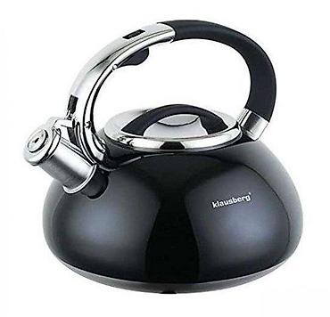 kettle: Čajnik sa zviždaljkom Klausberg KB7076 NOVO. Opis proizvoda: Čajnik — 2