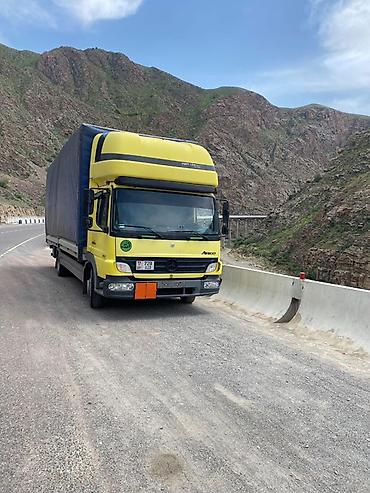 атеко 815: Грузовой тентованный автомобиль Mercedes-Benz Atego 815 - Тип кузова — 4