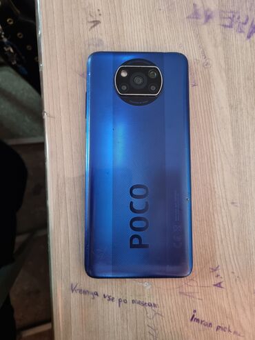 Poco: Poco X3 NFC, Б/у, 64 ГБ, цвет - Синий, 2 SIM