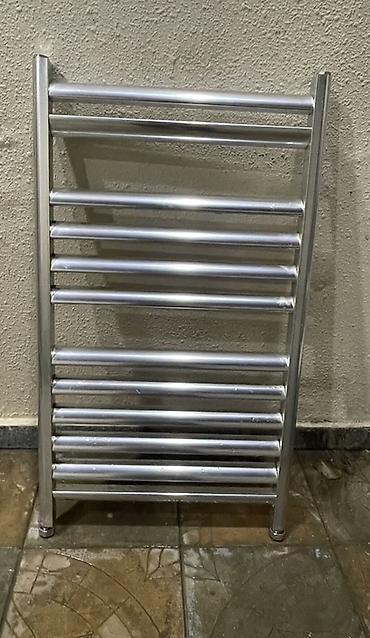 nerdivan nedir: Paslanmayan poladdan dəsmal radiatoru (towel warmer) – parlaq xrom — 2