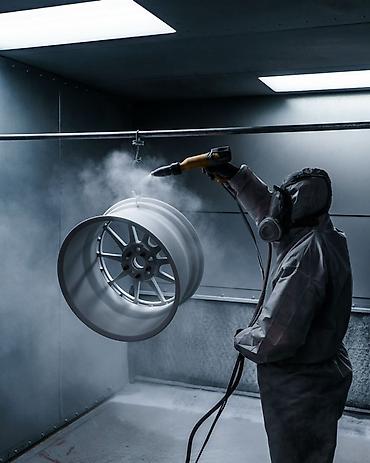 odyssey absolute: Порошковая покраска автомобильных дисков - Профессиональная окраска — 1