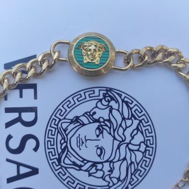 Bijuteriya dəstləri: Versace sırqa qolbaq dəsti orginal qutusu ilə — 11