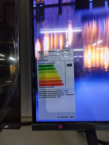 hisense tv: Телевизор LG 55UN90006LA с большим 55-дюймовым экраном. Модель — 2