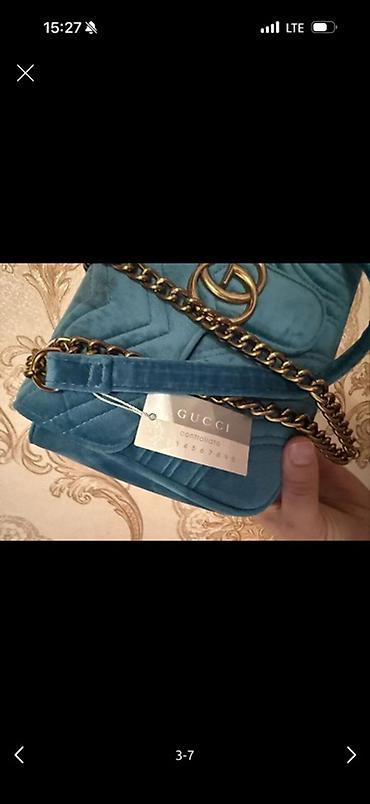 samsung galaxy m51: Классическая сумка, Gucci, Италия, Материал: Бархат, Застежка на магните, Женские, Новый — 2