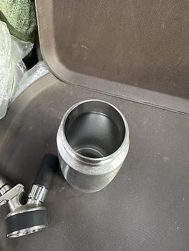 Кондитерский инвентарь: Сифон для взбитых сливок/пен и соусов - Материал корпуса: нержавеющая — 37