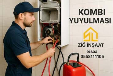 ремонт компьютеров выезд на дом: Xidmət: Kombi və radiator yuyulması, kanalizasiya açma Təsvir: -